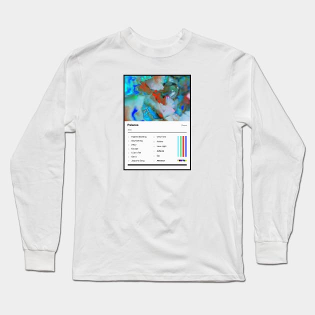 Palaces Tracklist Long Sleeve T-Shirt by fantanamobay@gmail.com